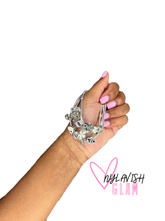 Silver Charm Bracelets