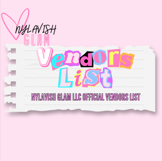 Vendor's List Ebook